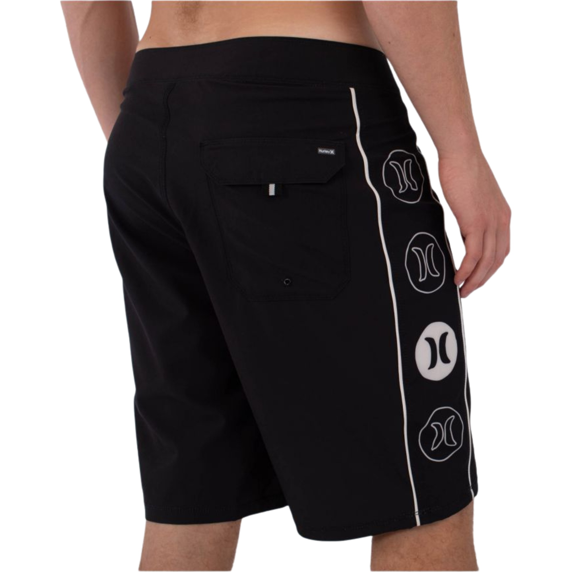 2026 Hurley Mens Kraft Boardshorts MBEUKR0001 - Black